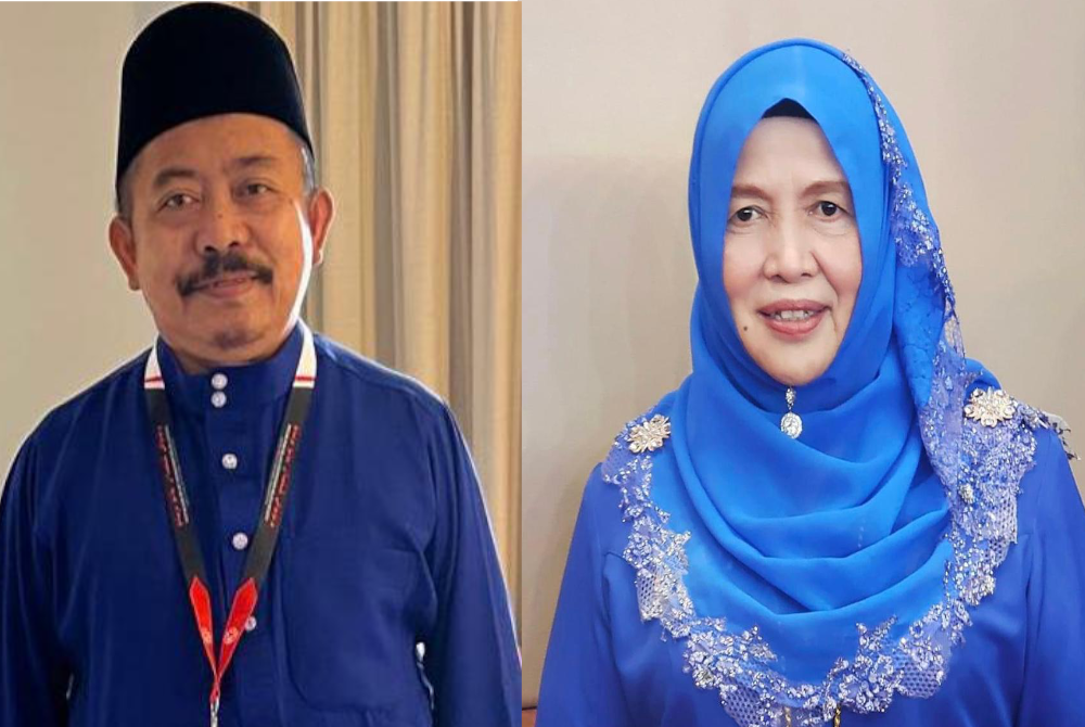 Gambar (kiri) Abdul Rahman, Siti Aminah