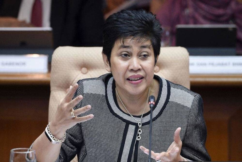 Gabenor Bank Negara Malaysia (BNM), Tan Sri Nor Shamsiah Mohd Yunus. - Foto Bernama