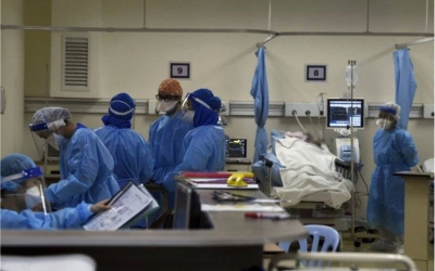 Seramai 26 pesakit Covid-19 ditempatkan di ICU setakat Ahad dengan 46 daripadanya memerlukan alat bantuan pernafasan. (Gambar hiasan)