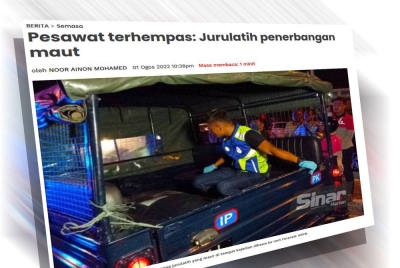 Laporan Sinar Harian sebelum ini.