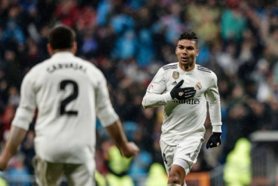 Proses perjanjian pembelian Casemiro antara Manchester United dan Real Madrid mencecah nilai £60 juta (RM320.22 juta). - Foto Enrique de la Fuente/gtres/dpa