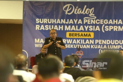 Ramli menyampaikan ceramah pada SPRM bersama MPPWPKL di Hotel Pacific Regency di Kuala Lumpur pada Sabtu.