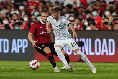 Liverpool berhak diberikan tiga mata jika perlawanan ditangguhkan. - Foto Reuters