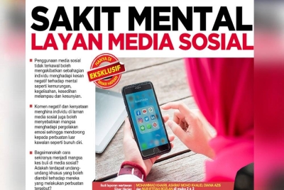 Ramai tertekan bila berdepan buli siber.