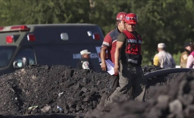 Seramai 10 pelombong masih terperangkap dalam lombong arang batu di utara Mexico, yang kini masuk hari ke-19. Foto fail AFP