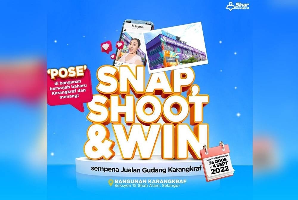 Gambar poster Peraduan Snap, Shoot & Win