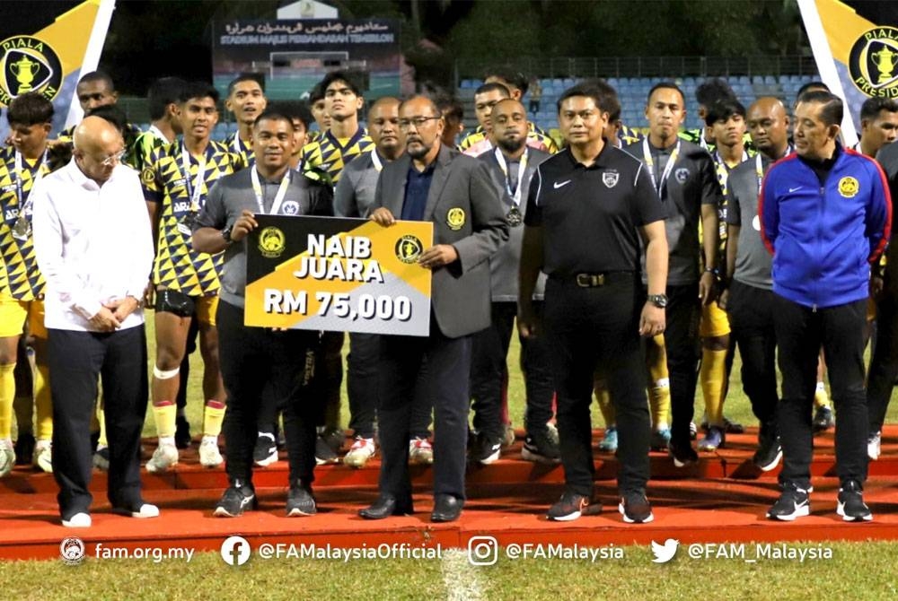 SPFC terpaksa berpuas hati dengan gelaran Naib Juara Piala Presiden 2022 selepas tumpas kepada JDT III