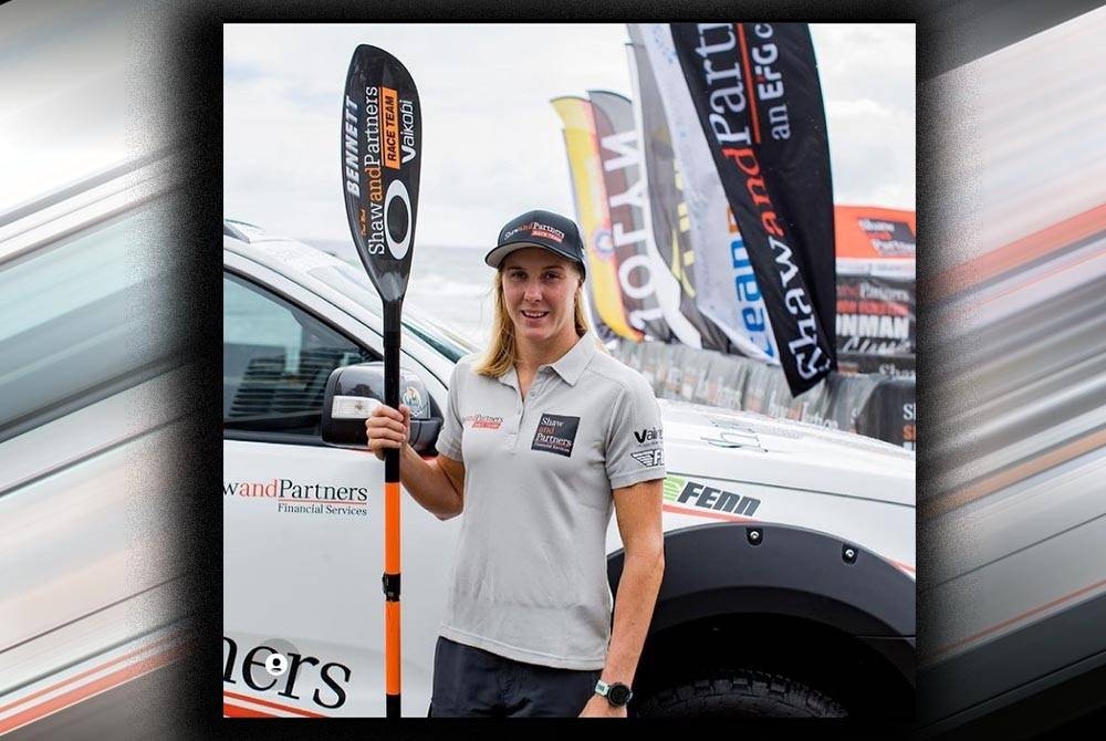 McKenzie menjuarai Kejohanan Dunia Kanu Laut di Perancis pada 2019.