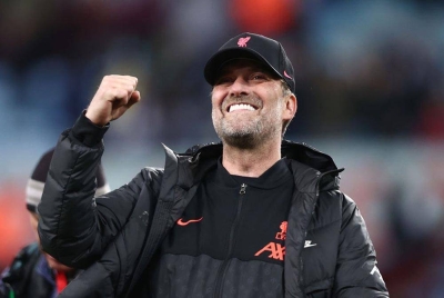 Klopp memuji aksi pemain Liverpool ketika membelasah Bournemouth 9-0 dalam saingan EPL. - Foto Agensi