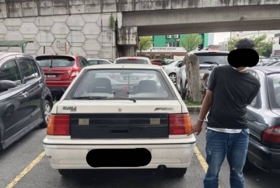 Polis menahan lelaki warga Myanmar pada Isnin dipercayai terlibat kes curi kenderaan.