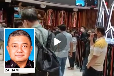 Tangkap layar video yang mendakwa berlaku keadaan panik di Genting Highlands yang tular di laman sosial.