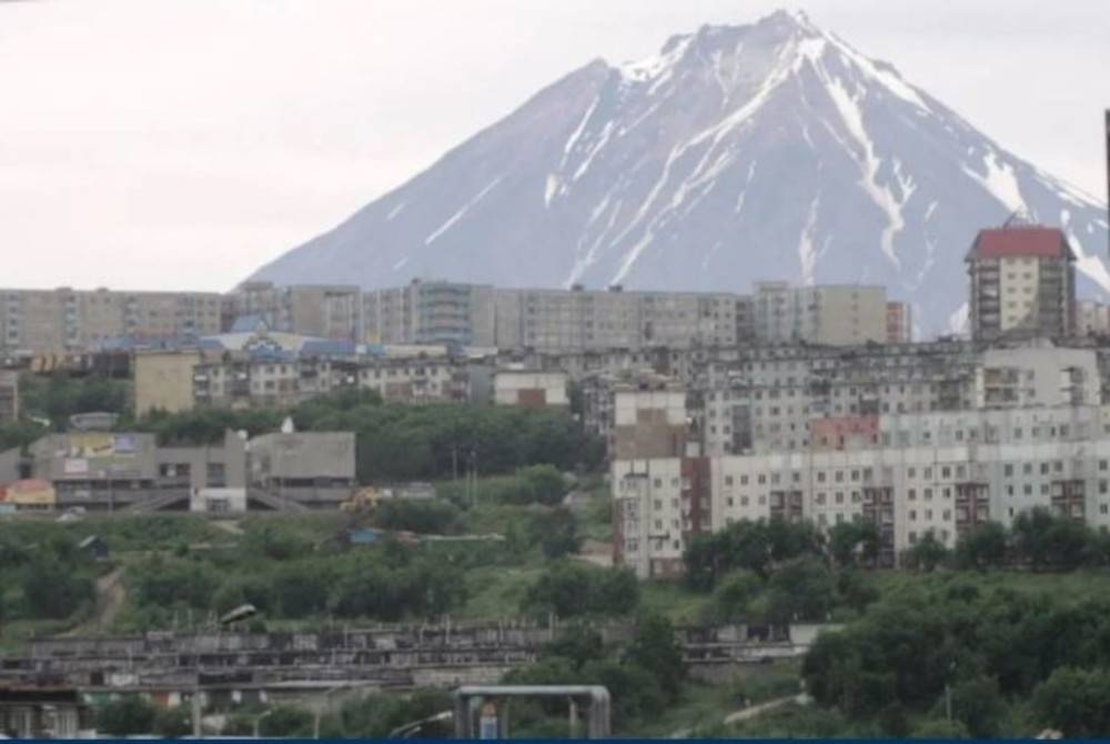 Gunung Klyuchevskaya Sopka di Kamchatka, Rusia. - Foto Agensi