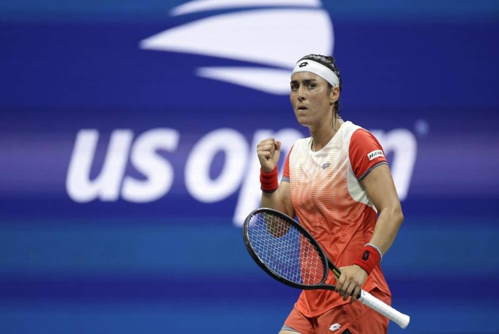 Jabeur membawa semangat Wimbledon untuk mara ke pentas final Terbuka AS. - Foto Agensi