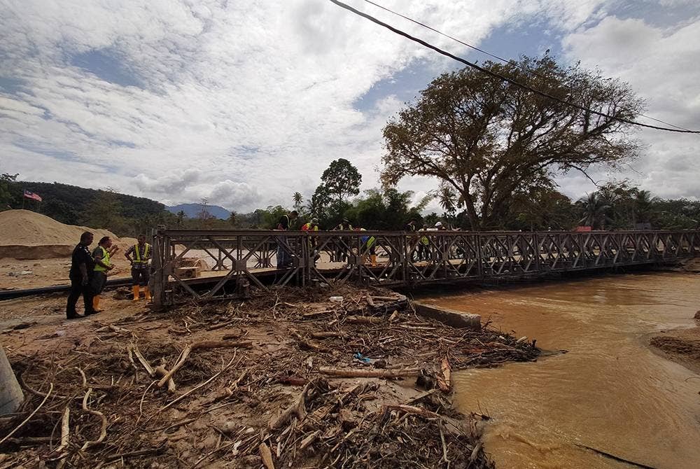 Banjir pada Selasa merupakan kali ketiga melanda Kampung IboI.