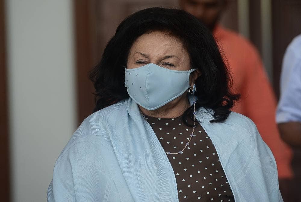 Isteri bekas Perdana Menteri Datin Seri Rosmah Mansor. - Foto Bernama 