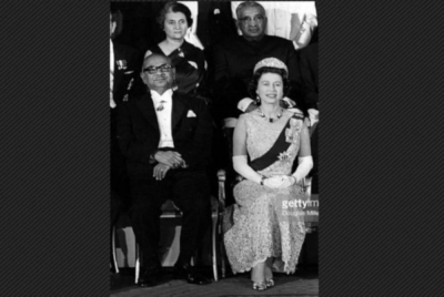 Ratu Elizabeth II, Tunku Abdul Rahman jalin hubungan yang baik. - Foto Tunku Sofiah Jewa.