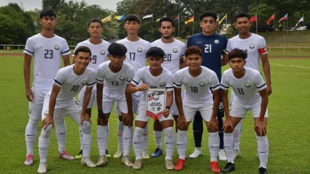 Skuad Terengganu muncul juara Kumpulan C dalam acara bola sepak Sukma MSN 2022. - Foto FB Terengganu II