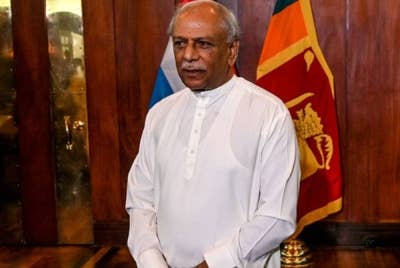 Dinesh Gunawardena. Foto AFP