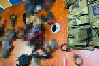 Antara barangan yang dirampas polis bagi membantu siasatan.