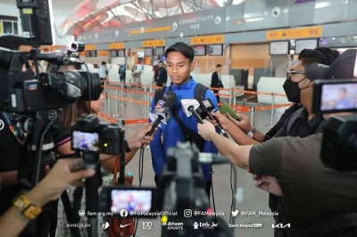 Mukhairi teruja menyertai skuad Harimau Malaya pada Kejohanan Piala Raja Thailand di Chiang Mai.