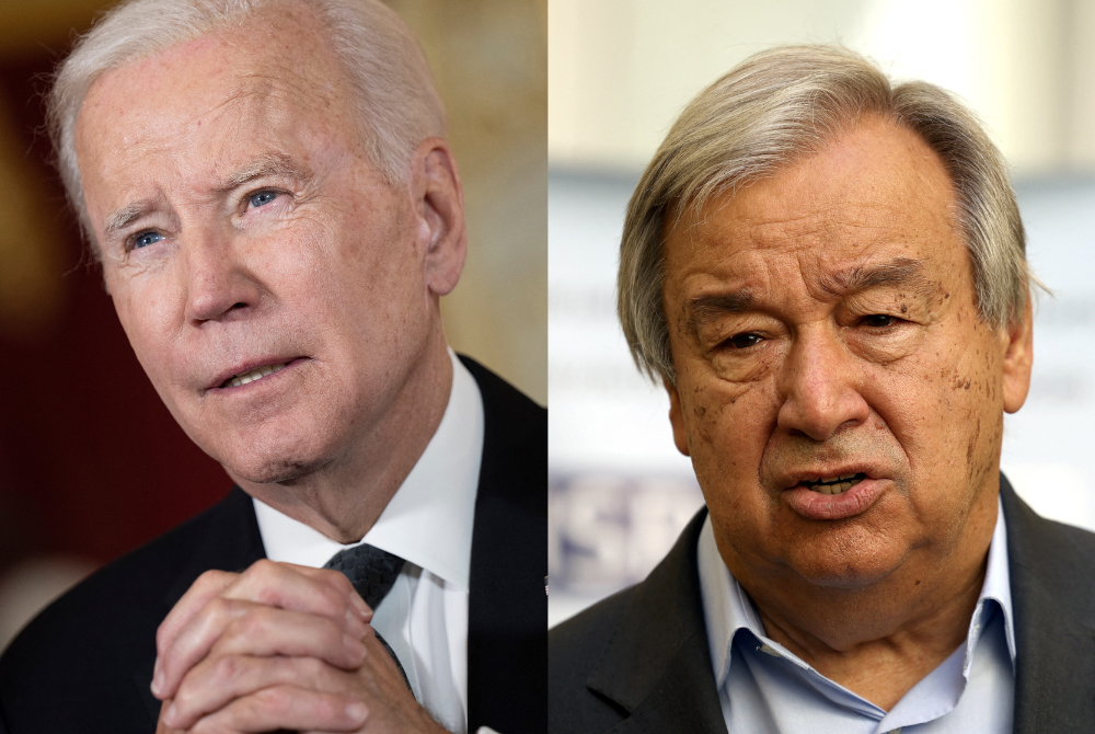 Joe Biden & Antonio Guterres