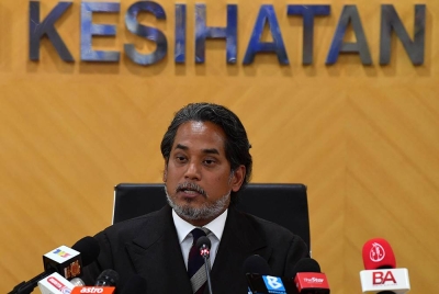 Khairy ketika temu bual khas sempena setahun pencapaian beliau menerajui Kementerian Kesihatan di kementeriannya pada Rabu. - Foto Bernama