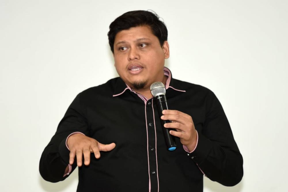 Namanzee ketika acara sidang media Konvokesyen Khatam Tadabbur My #QuranTime 1.0 yang diadakan di Kompleks Karangkraf, pada Selasa.