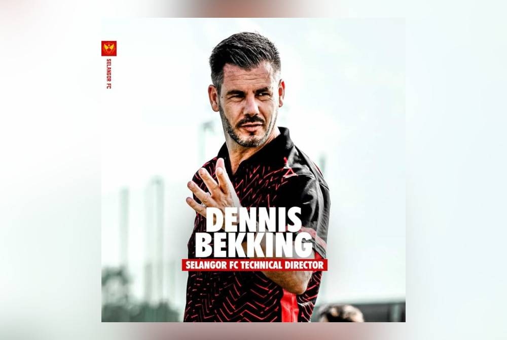 Selangor FC pertaruh pengalaman Bekking