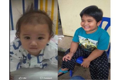 Gambar lama Nur Fazira Hanim (kiri), Gambar terkini Nur Fazira Hanim