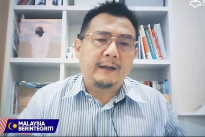 Yee Mun ketika menjadi panelis Program Sinar Live ‘Suara Rakyat Malaysia Menuju PRU15’ pada Khamis.