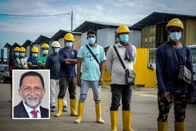 Gambar hiasan. (Gambar kecil: Datuk Dr Syed Hussain Syed Husman)