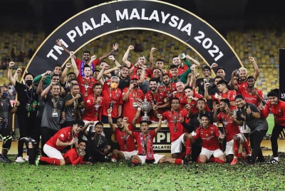 IMBAS KEMBALI... KL City memenangi Piala Malaysia 2021 ke-100 tahun apabila mengejutkan juara bertahan, Johor Darul Ta&amp;#039;zim (JDT) 2-0 pada aksi final di Stadium Nasional Bukit Jalil, 30 November lalu.