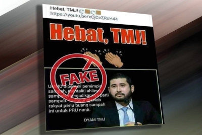 Tunku Ismail menafikan gambar tular berhubung titah baginda mengenai sebuah parti politik.
