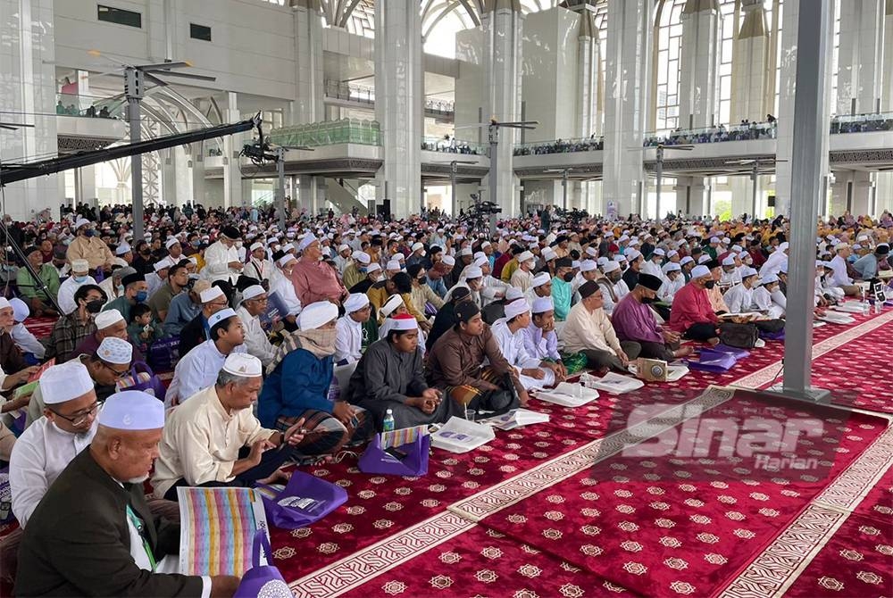 Masjid Tuanku Mizan Zainal Abidin menjadi lokasi pilihan bagi penganjuran Majlis Konvokesyen Khatam Tadabbur My #QuranTime 1.0.
