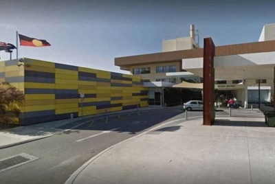 Pesakit Kevin Reid menerima rawatan di Hospital Besar Rockingham baru-baru ini. - Foto Google Maps