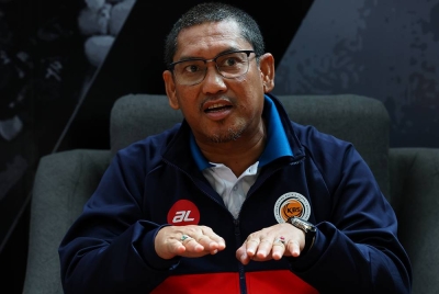Menteri Belia dan Sukan Datuk Seri Ahmad Faizal Azumu ketika sidang media sempena Program Hari Sukan Negara 2022. -Foto Bernama
