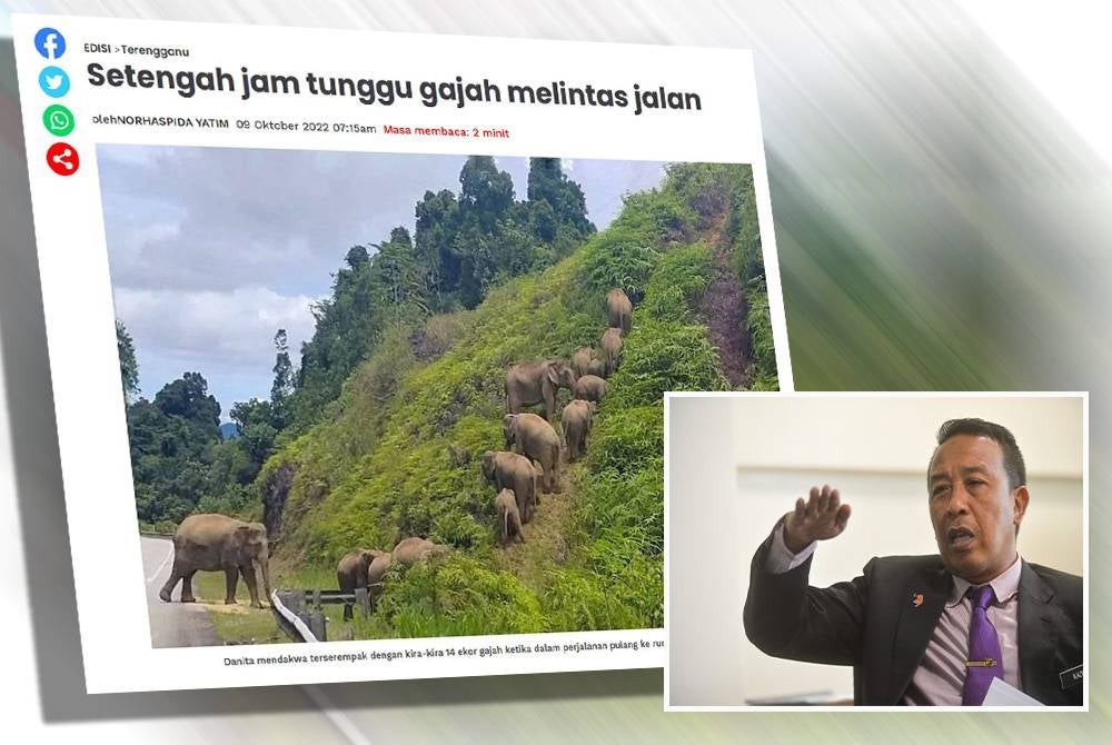 Laporan Sinar Harian pada Ahad. (Gambar dalam : Abdul Kadir)