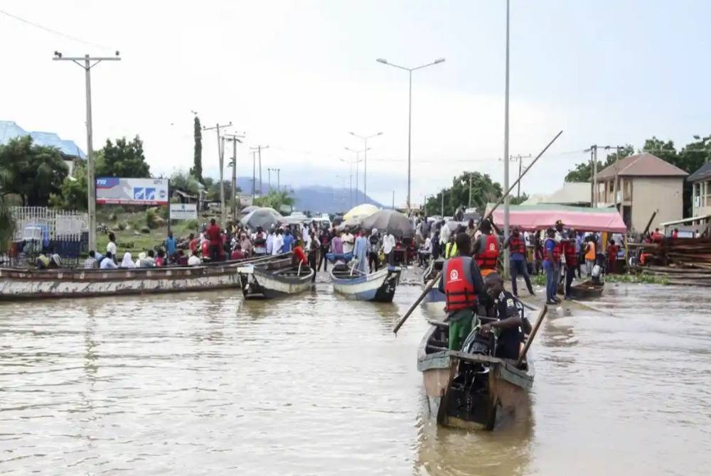 Pada tahun ini, banjir telah melanda banyak kawasan di Nigeria termasuk di Anambra. - Foto AP