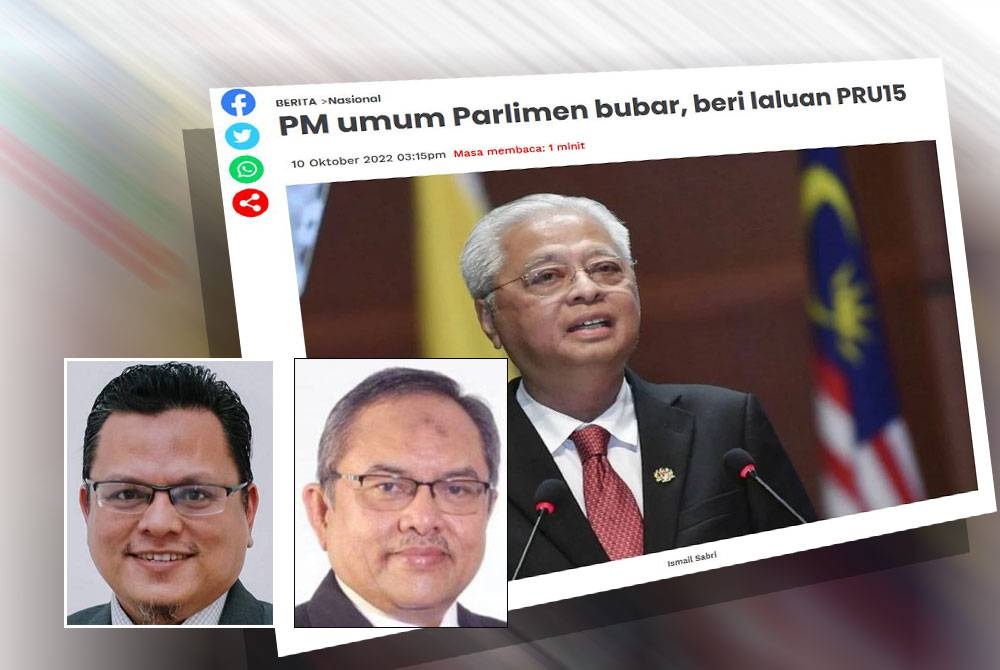 Laporan Sinar Harian pada Isnin. Gambar kecil dari kiri: Muhammad Fathi, Nik Ahmad Kamal