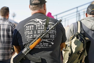 Senjata api banyak digunakan dalam kegiatan jenayah di Mexico. - Foto AFP