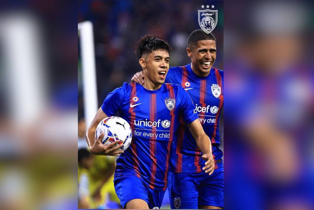 Syafiq (kiri), mahu berikan fokus bersama JDT hingga ke penghujung musim. - Foto FB Johor Southern Tigers