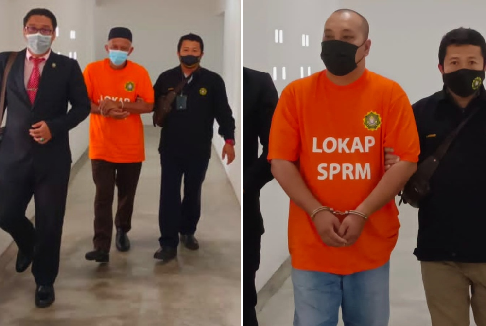 Seorang pengarah (gambar kanan) dan bekas timbalan pengarah Maqis Kelantan direman oleh SPRM bagi membantu siasatan berhubung kes tuntutan palsu bagi pembekalan makanan haiwan.