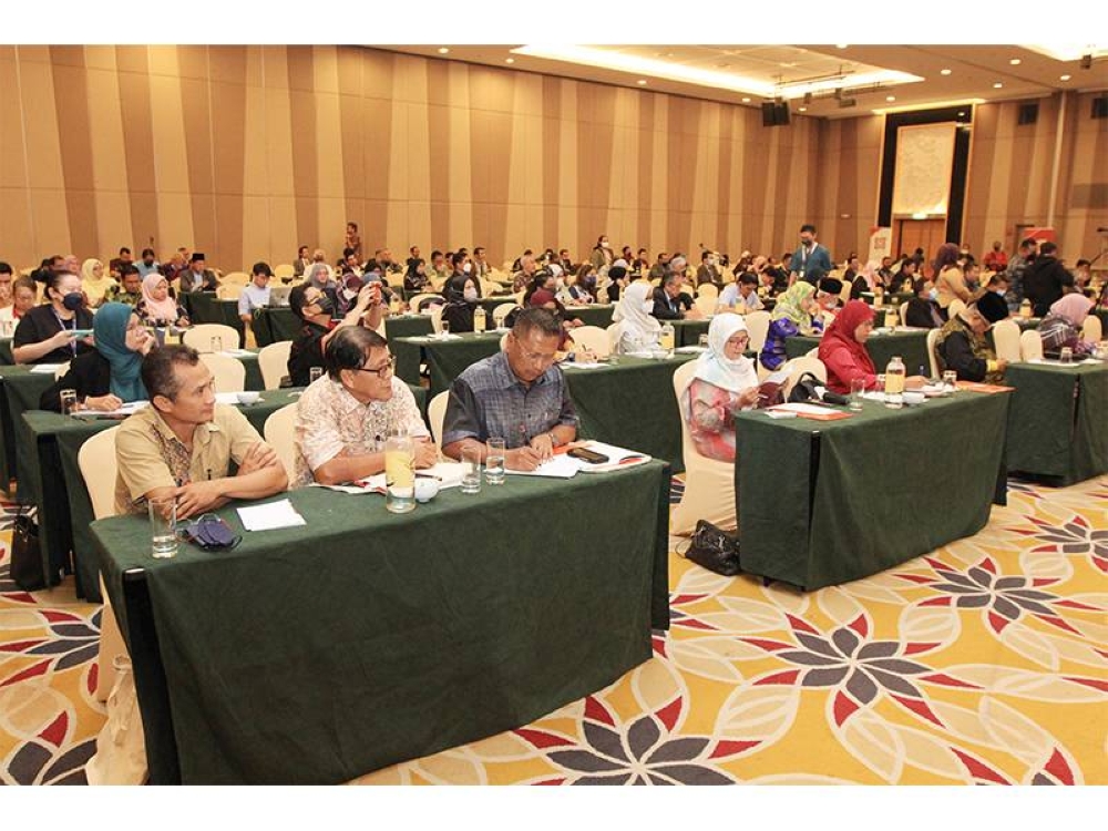 Sebahagian peserta pada majlis Seminar Kebangsaan: Pemulihan Negara Dan Keterangkuman Sosial yang diadakan di The Everly Hotel, Putrajaya.