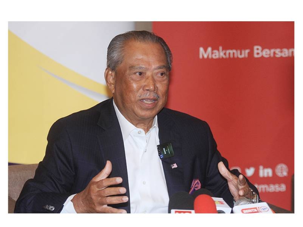Muhyiddin pada sidang media selepas merasmikan majlis Seminar Kebangsaan: Pemulihan Negara Dan Keterangkuman Sosial pada Khamis.
