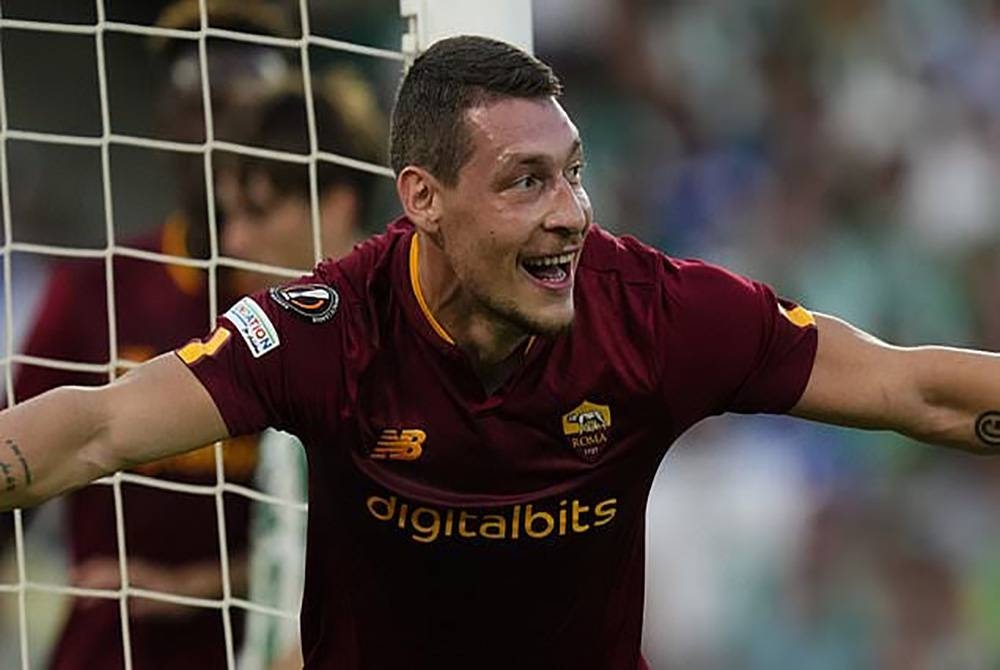 Belotti meraikan jaringannya ketika bantu Roma seri menentang Betis.