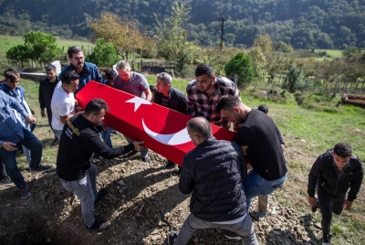 Angka kematian letupan lombong di Utara Turkiye meningkat kepada 40 orang. - EPA