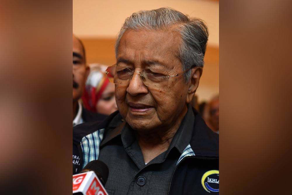 Dr Mahathir - Foto Bernama
