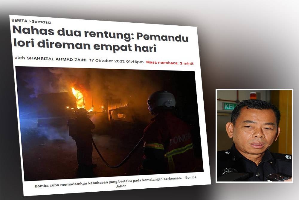 Laporan Sinar Harian. Gambar kecil: Beng Yeow