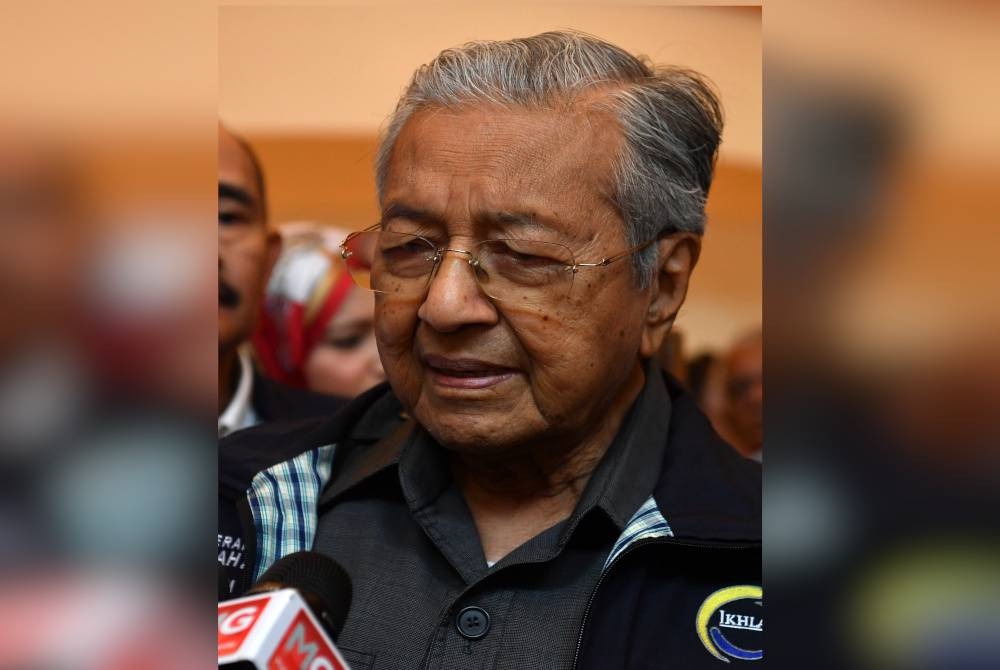 Dr Mahathir - Foto Bernama