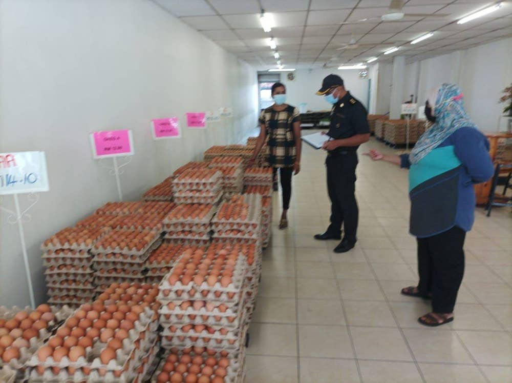 Pengguna dinasihatkan supaya membuat pembelian telur ayam secara biasa dan dalam kuantiti yang diperlukan sahaja.